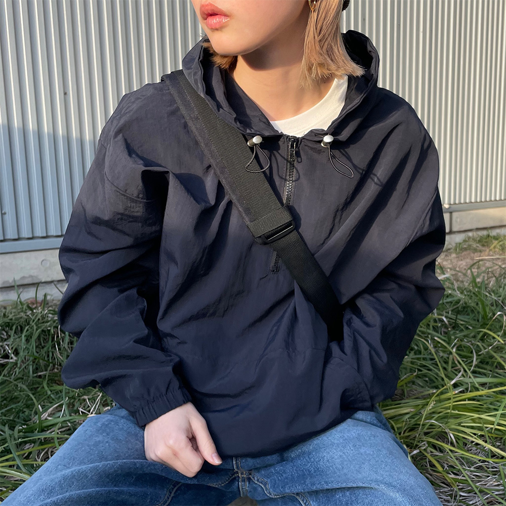 ユニセックスアノラックパーカー | ファッション通販サイト NUGU