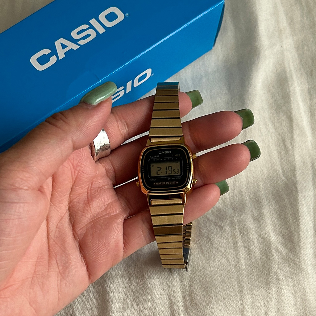 ゴールドcasioデジタル腕時計 | ファッション通販サイト NUGU