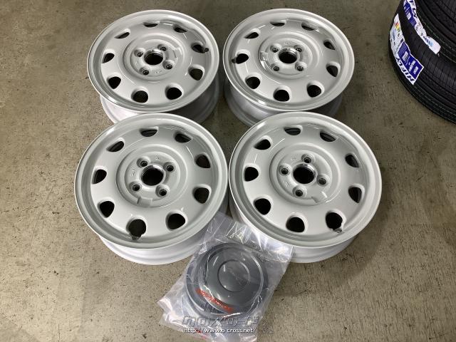 ホイール・14インチ新車外しスズキラパンショコラ純正アルミ4本Set K44