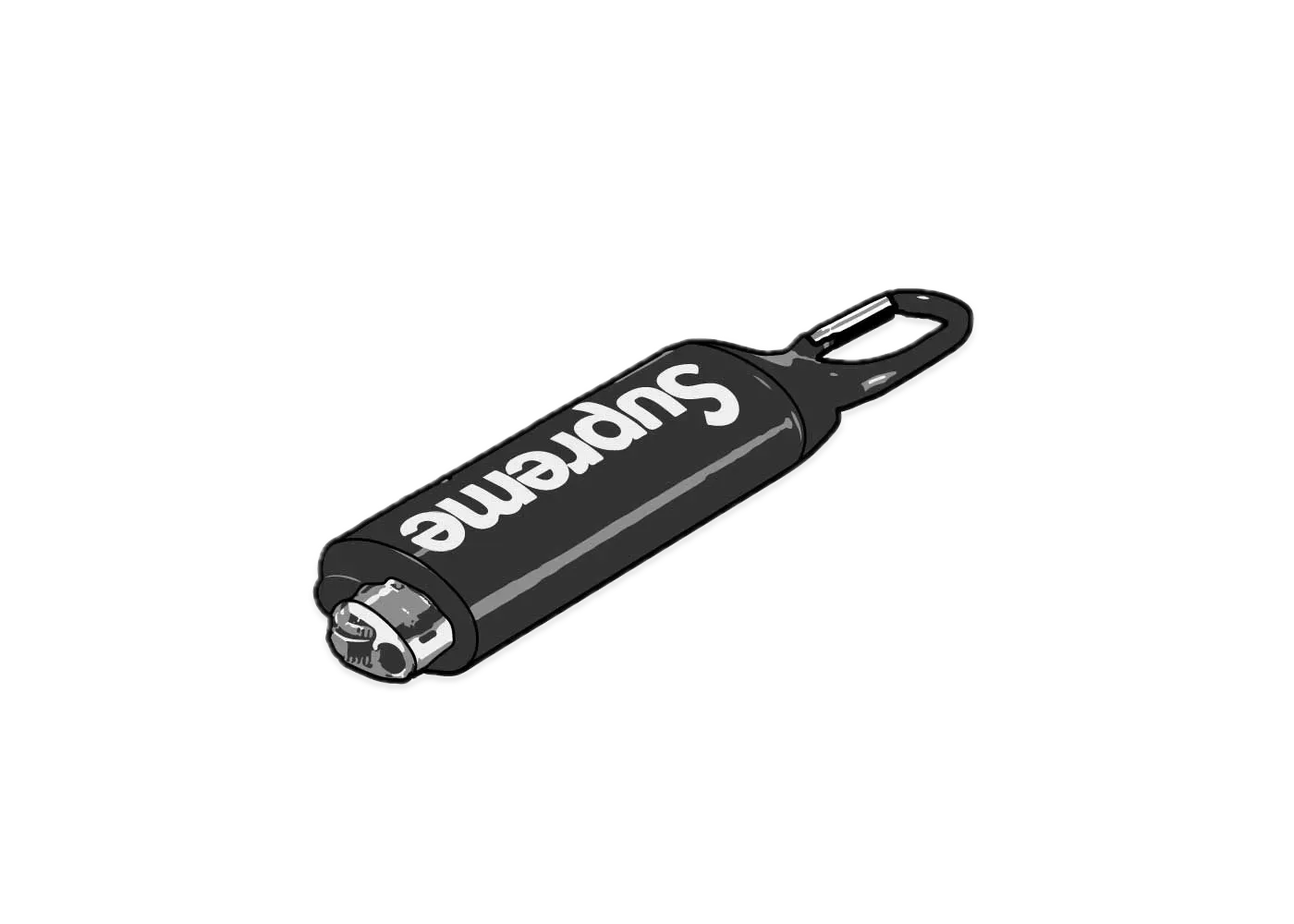 Supreme Lighter Case Carabiner 