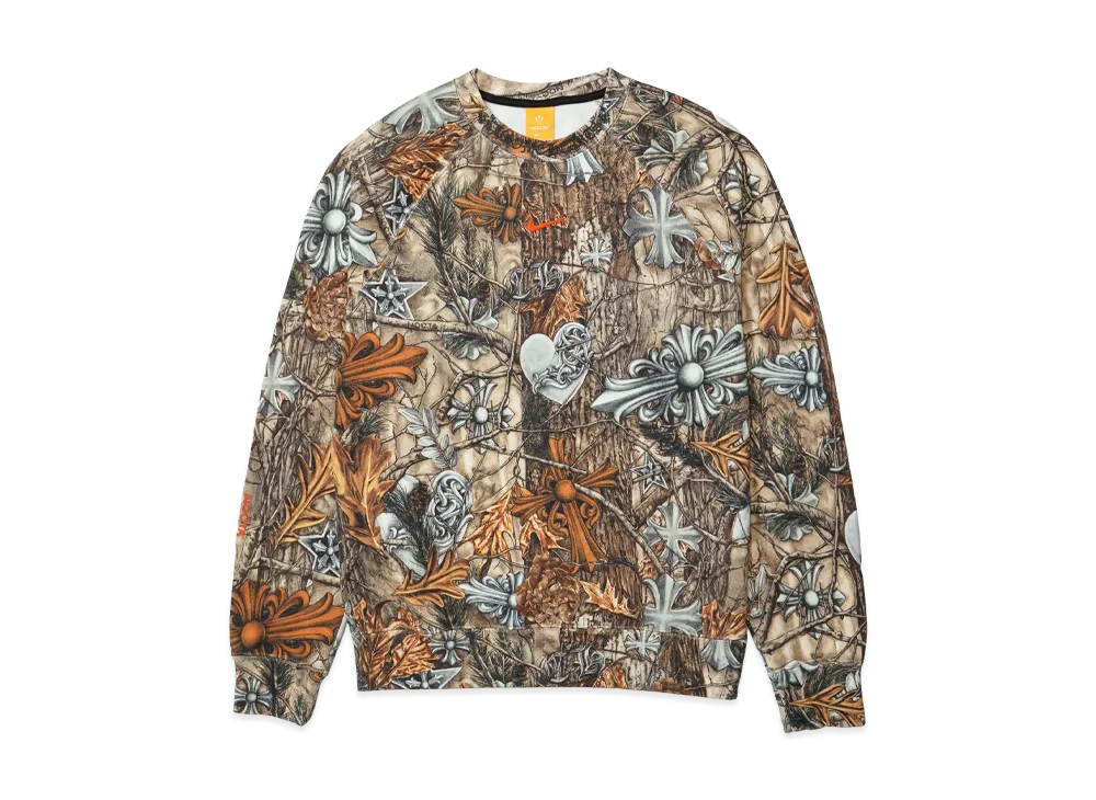 クロムハーツ x ナイキ x ドレイク ノクタ クルーネック スウェット