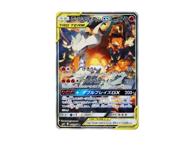 PSA10】レシラム&リザードンGX SR: SA[SM10 097/095](拡張パック