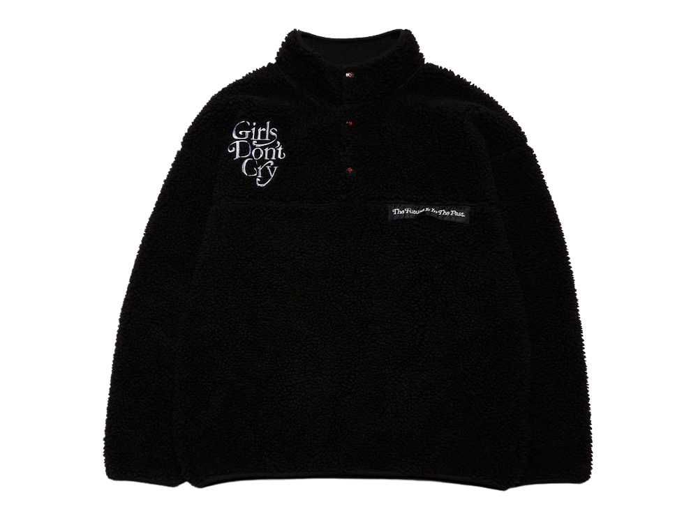 HUMAN MADE Girls Don 't Cry fleece jacket 