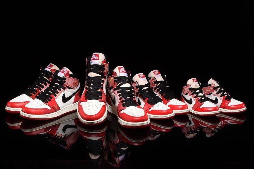 Spider-Man × Nike GS Air Jordan 1 High OG SP 
