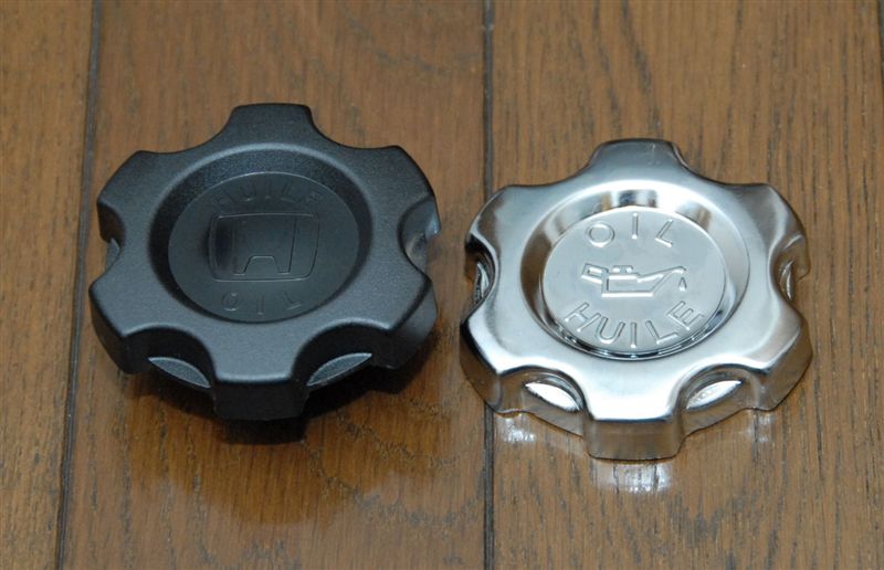 これもTYPE-R化？ メッキオイルフィラーキャップ（ホンダ ストリーム