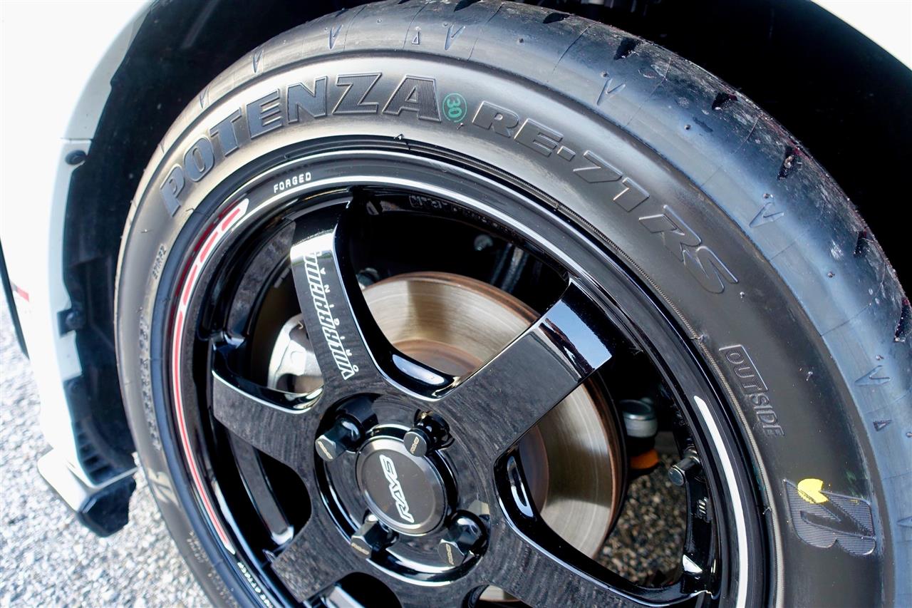 ポテンザRE-71RSを履きたかったのでインチダウン！ホイールはボルク