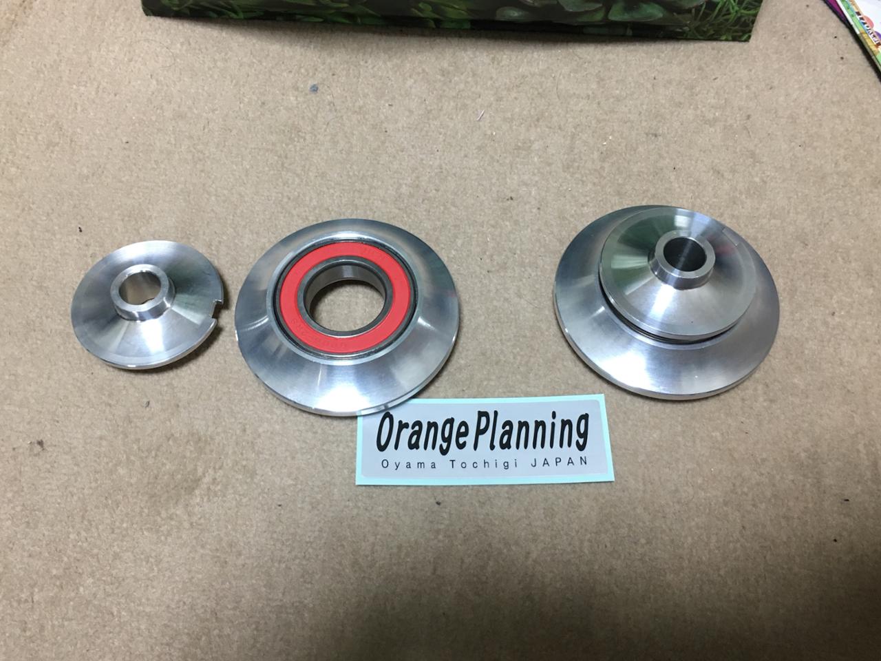 Orange Planning 大径ベアリング入りアッパーシート のパーツレビュー