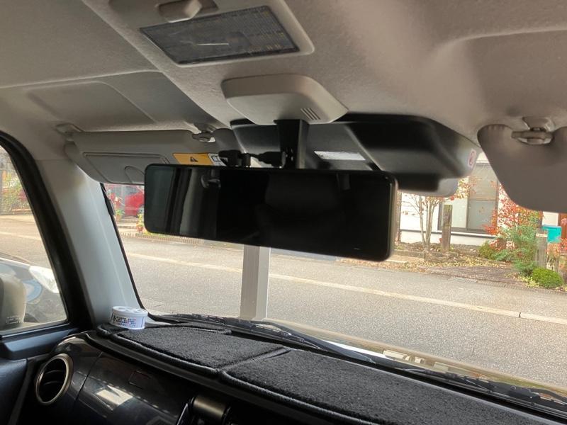 ニコマク 純正ミラー交換型ドライブレコーダー のパーツレビュー