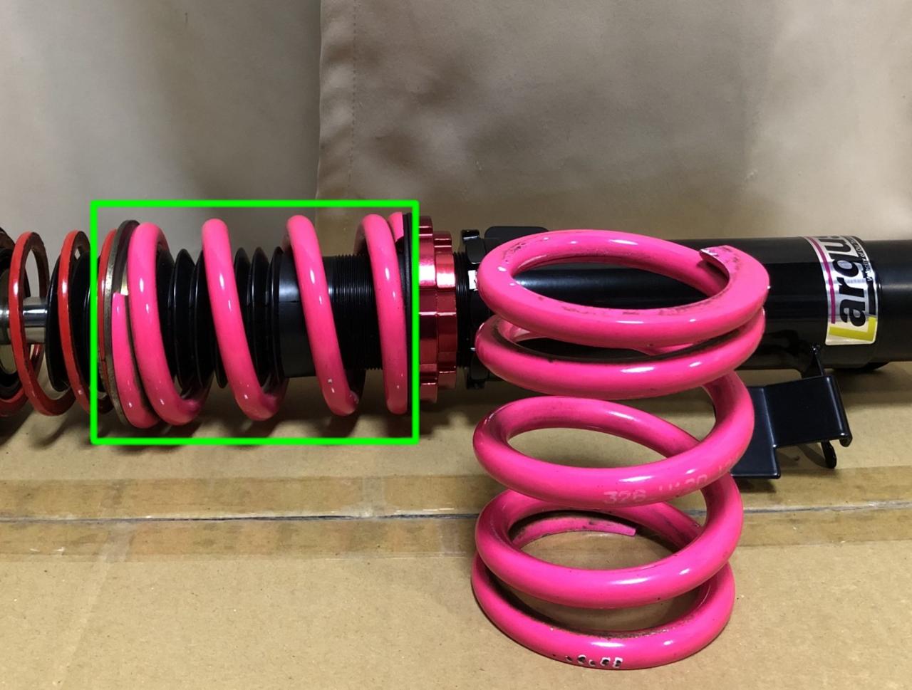 ☆326 power チャラバネ ID63 (62-63兼用)スプリングセット のパーツ