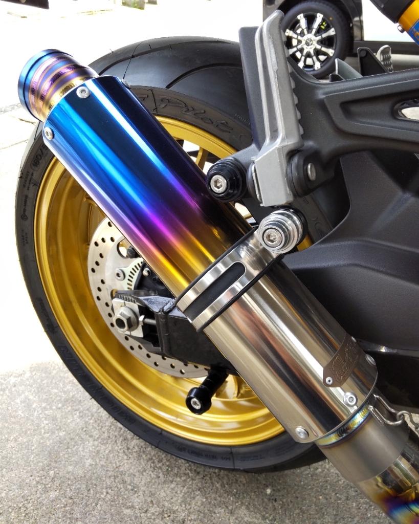 MAVERICK MV83チタンサイレンサー/3Pカット のパーツレビュー | Z900RS