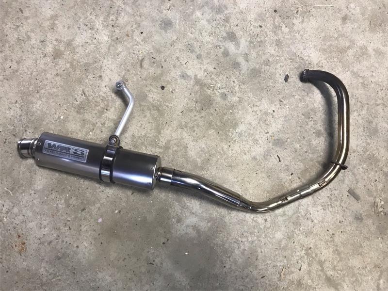 WR'S マフラー のパーツレビュー | エイプ50(猫丸△) | みんカラ