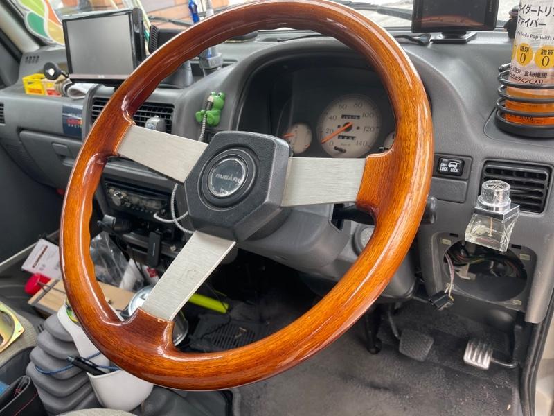 スバル(純正) ウッドステアリング のパーツレビュー | サンバー
