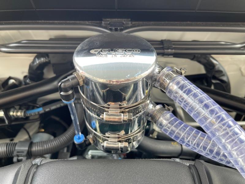 CUSCO オイルキャッチタンク セパレータータイプ のパーツレビュー