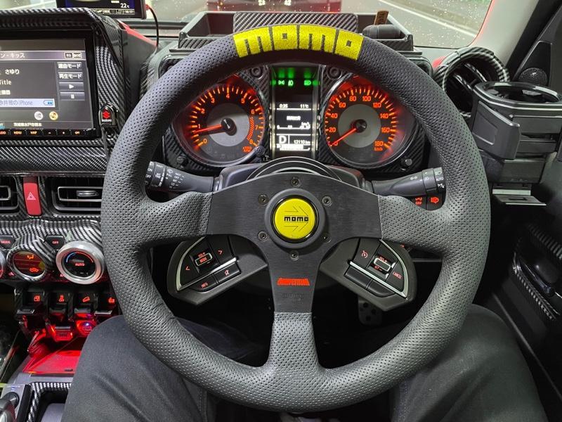 momo Competition Steering Wheel のパーツレビュー | ジムニーシエラ