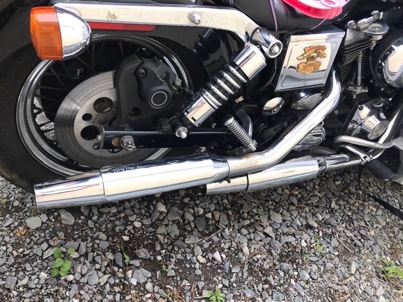 ハーレーダビッドソン(純正) ダイナローライダー（TC88）純正マフラー