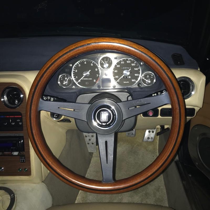 NARDI ロードスター純正ナルディウッドステアリング のパーツレビュー