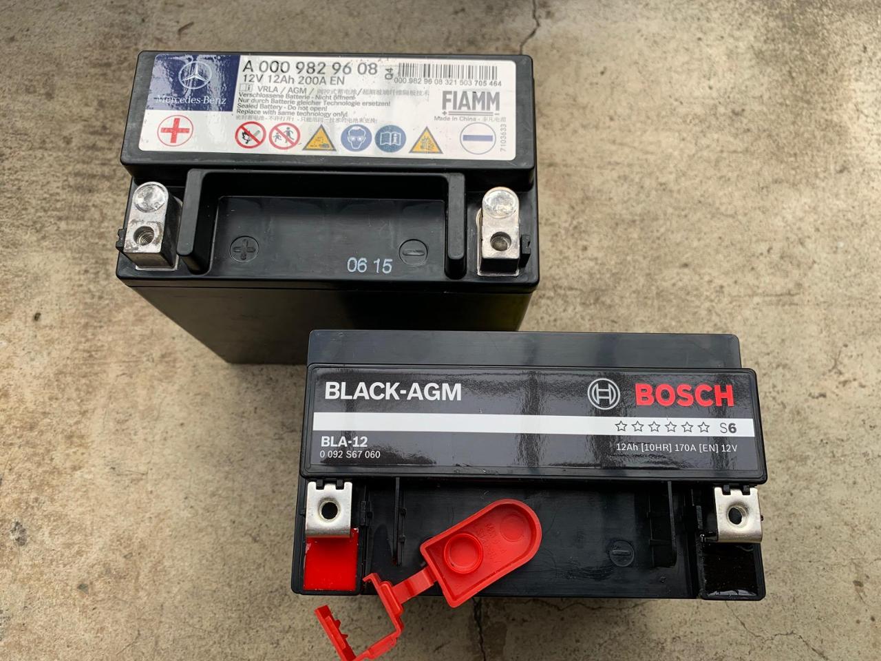 BOSCH BLACK-AGM BLA-12 のパーツレビュー | Eクラス ステーション