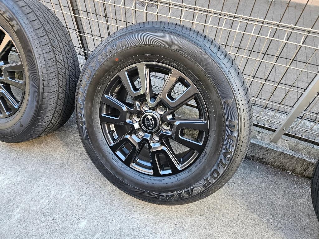 トヨタ(純正) VX純正ホイール&グラントレックAT23 のパーツレビュー