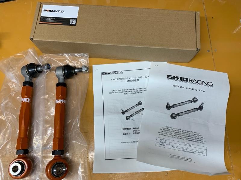 SKID RACING トーコントロールアーム のパーツレビュー | 86(どっし