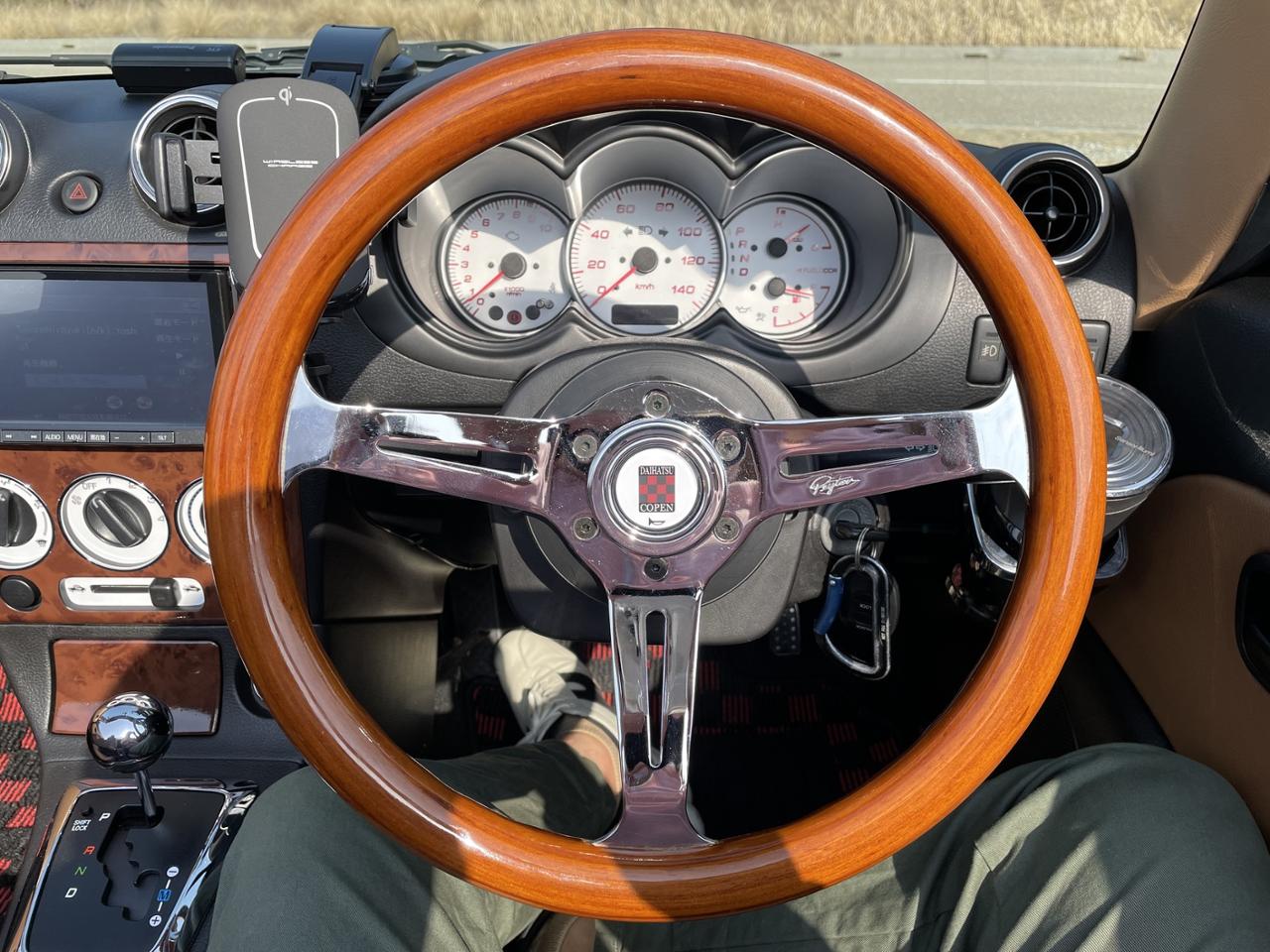 PEYTON ウッドステアリング のパーツレビュー | コペン(A'nZ) | みんカラ