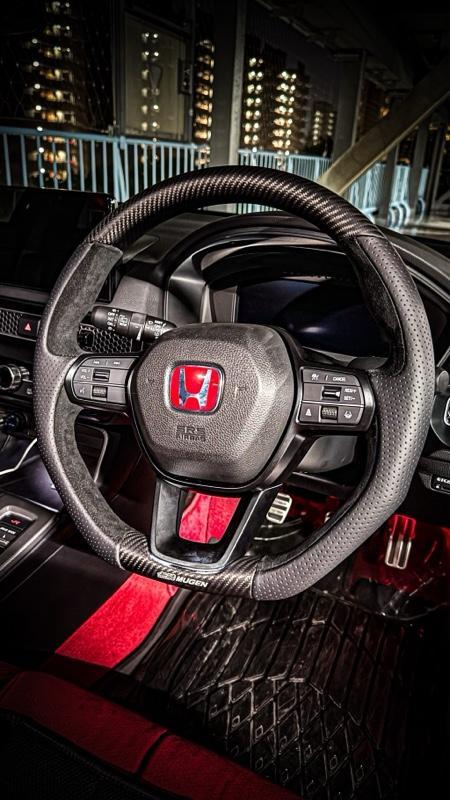 MUGEN / 無限 SPORTS STEERING WHEEL のパーツレビュー | シビック