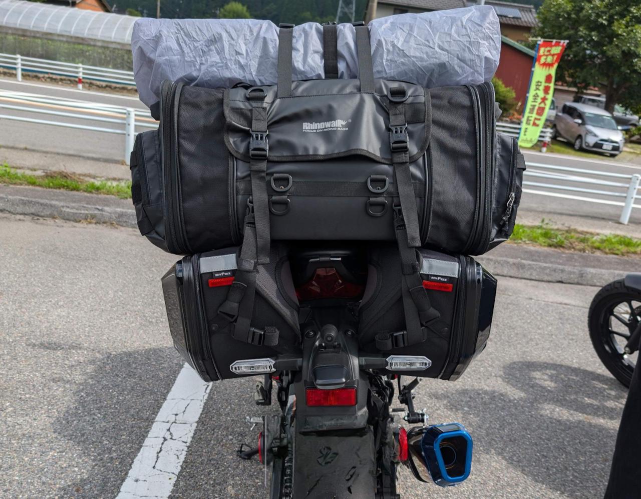 rhinowalk シートバッグ のパーツレビュー | Ninja ZX-25R(ok_con