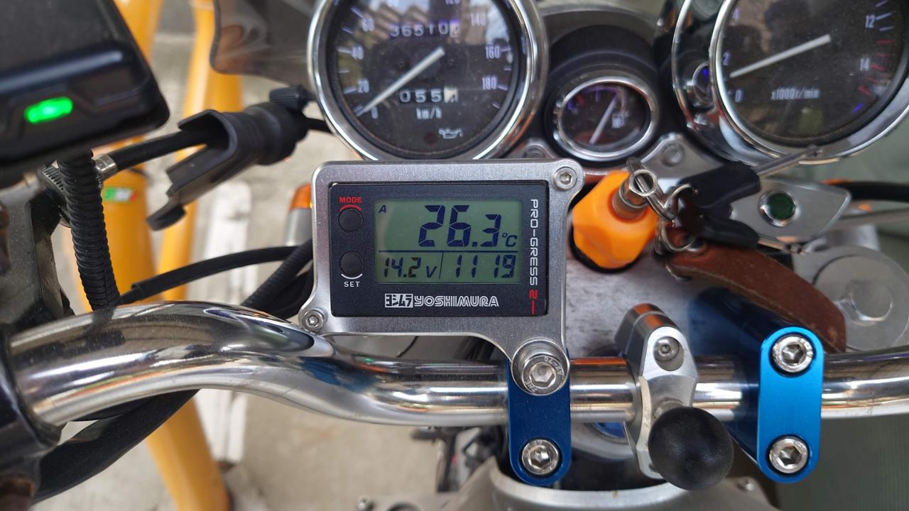 ヨシムラ YOSHIMURA PRO-GRESS2 マルチテンプメーター テンプ