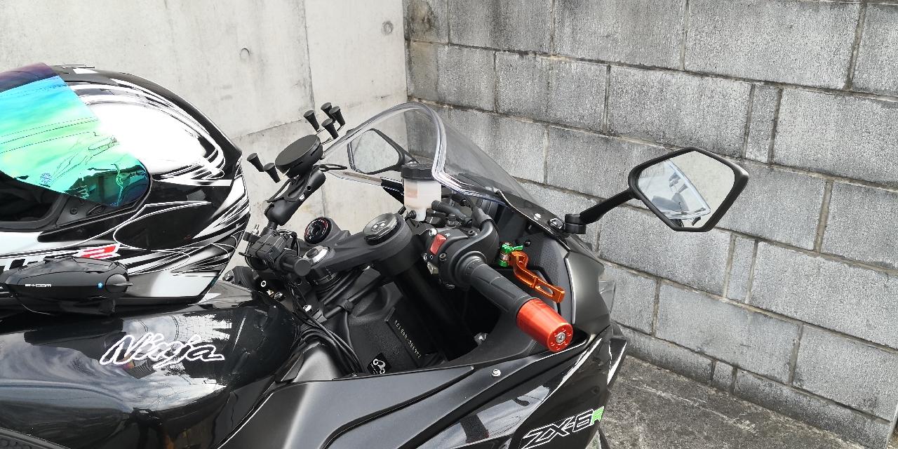 POSH ウルトラヘビーウエイトバーエンド のパーツレビュー | ZX-6R(で