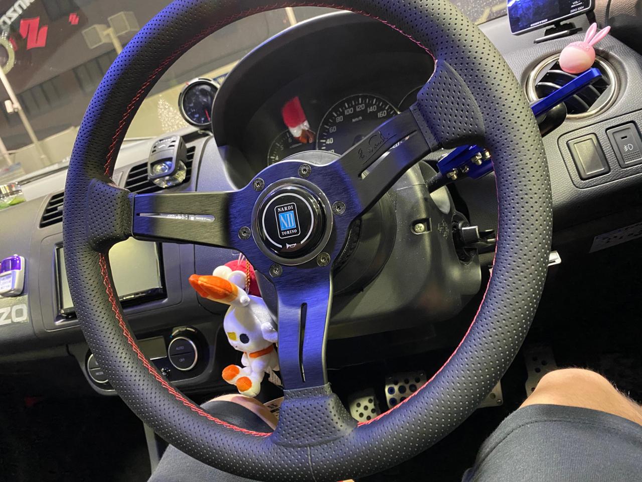 NARDI CLASSIC LEATHER SPORTS TYPE ラリー パンチングレザー レッド