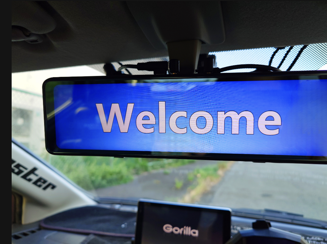 VANBAR DC209PRO 4K分離式ミラー型ドライブレコーダー のパーツ