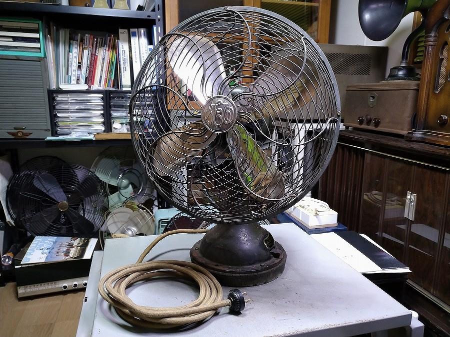 芝浦電氣扇 睡蓮の希少種、C7067「高能率型」｜菊菱工廠のブログ｜菊菱