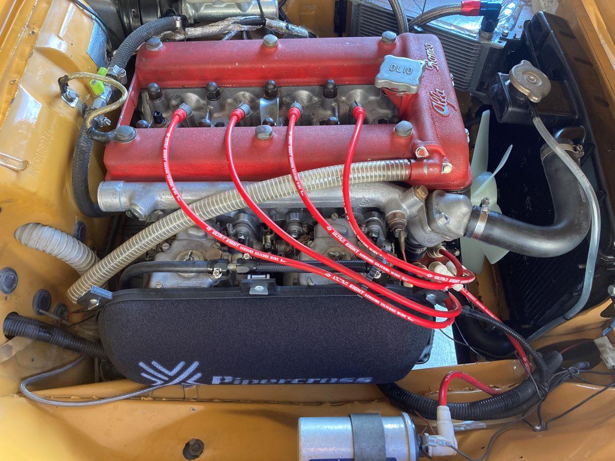 プラグコード交換｜kim5tのブログ｜ジュリアクーペで3輪走行を目指す