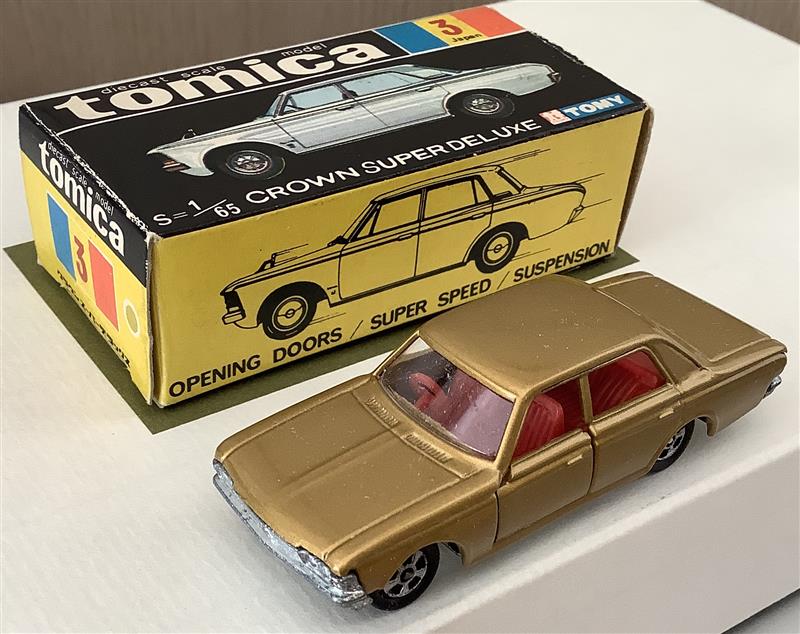 トミカ黒箱日本製1Aホイールのクラウンスーパーデラックスです♪｜てつ