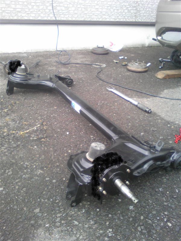 パルテック製マルチアクスル（ダイハツ ミラジーノ）by スリップ