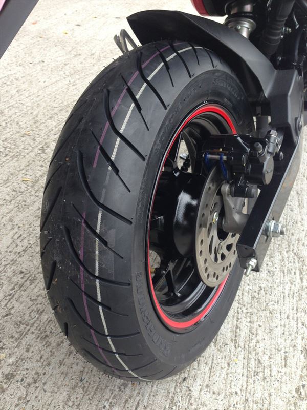 JC61 2014グロム リアホイール ミシュランパワーピュア付き 【公式通販】