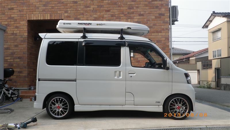 RSR Basic☆i ベーシックアイ車高調取り付け（ダイハツ アトレーワゴン