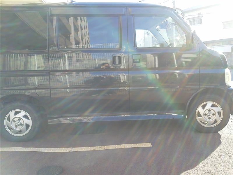 前期バモスにダウンサスをいれよう！（ホンダ バモス・HM1/2/3/4/HJ1/2