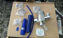 テイクオフ製ブローオフバルブ プッシュンR SS取付 その1（ダイハツ