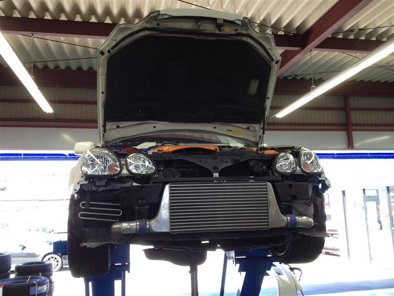 HKS オイルクーラー取り付け（トヨタ アリスト・16系）by ☆Y・M 161