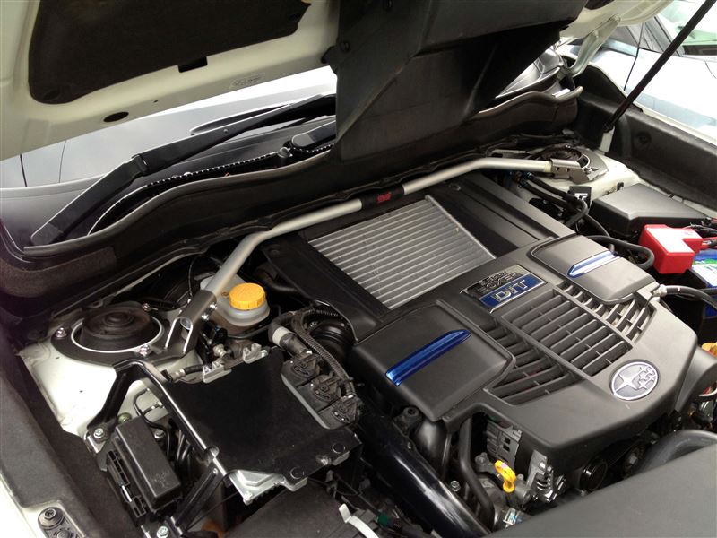 STIフレキシブルタワーバー取付（スバル フォレスター・SJ）by ゆきと