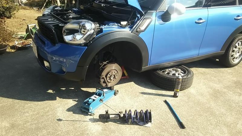 H&Rダウンサス DIY交換（ミニ MINI Crossover・R60）by pooh-ya - みんカラ