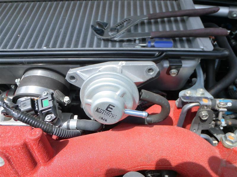 コトスポーツ強化ブローオフバルブ交換（スバル インプレッサ WRX STI