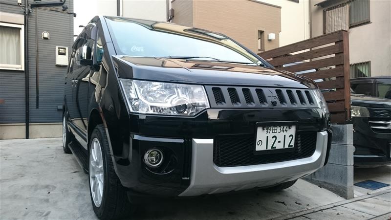 チッピング塗装 グリル編（三菱 デリカD:5・CV1W/CV2W/CV4W/CV5W）by