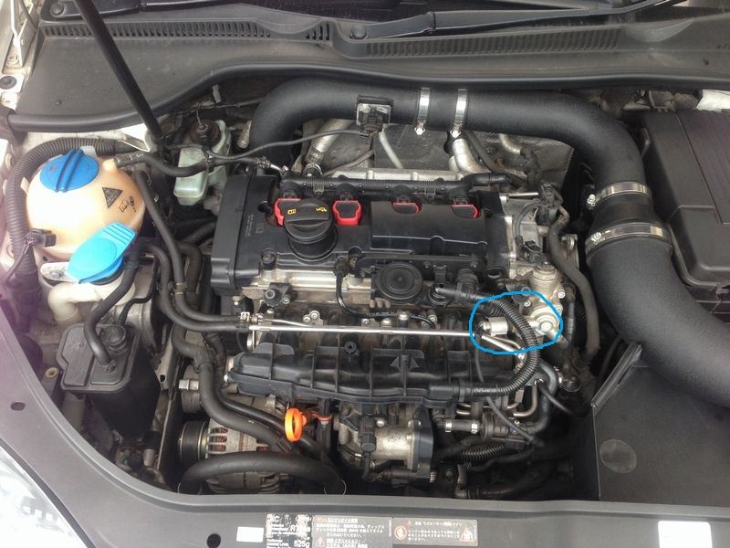 VWルポ燃料プレッシャーバルブ75015