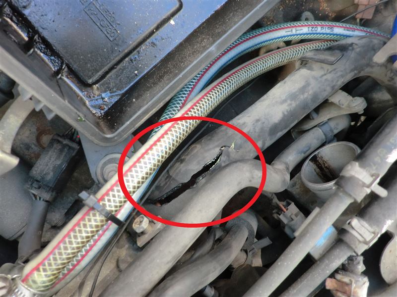 ラジエターホース交換 ほか（スバル サンバートラック・KS3/KS4）by