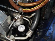 純正 油圧パワーステアリング取付・エアコン コンプレッサー交換及び