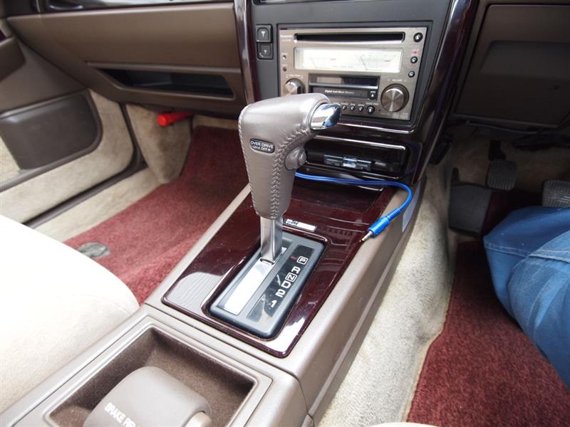 Y32革巻きセレクトレバー（日産 セドリックシーマ・Y31）by とろの爺