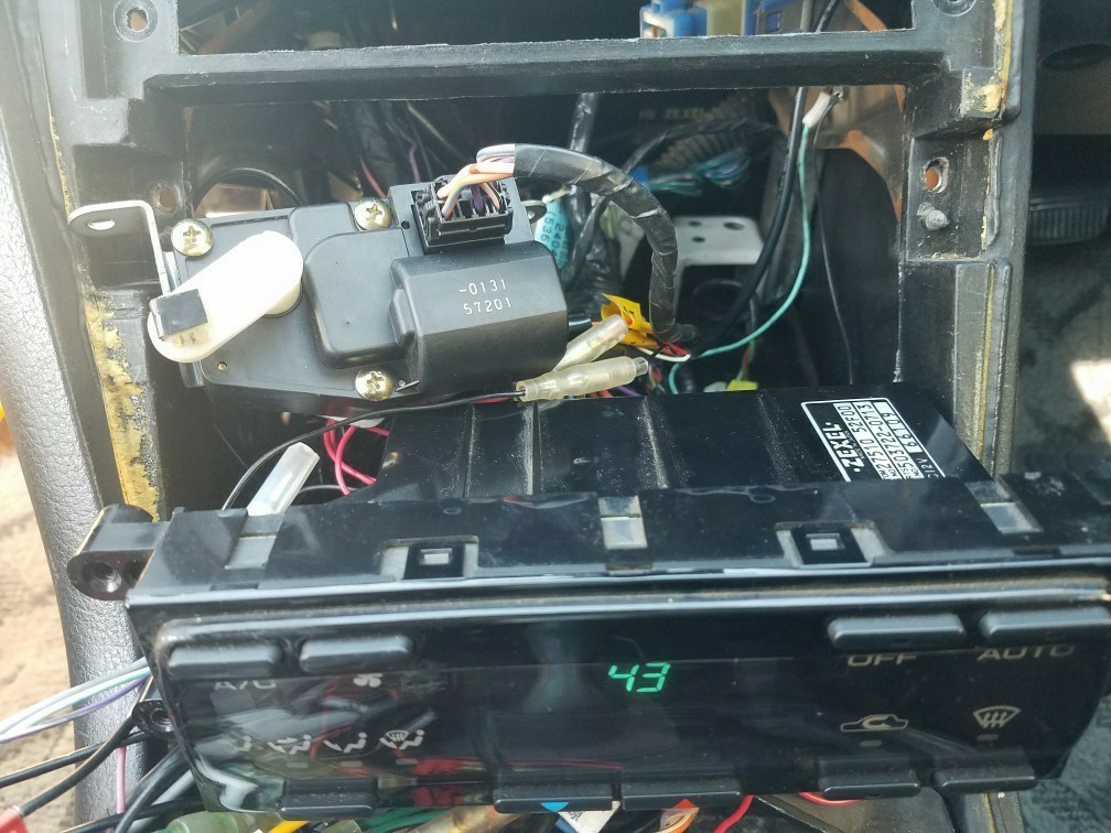 エアミックスドアアクチュエーター修理（日産 180SX・RS13/KRS13型）by