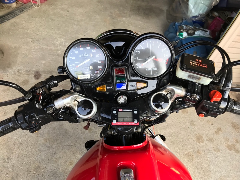 cb750f 純正ハンドル くの字 35π cbx cbr 流用 cbx400f cb750 純正