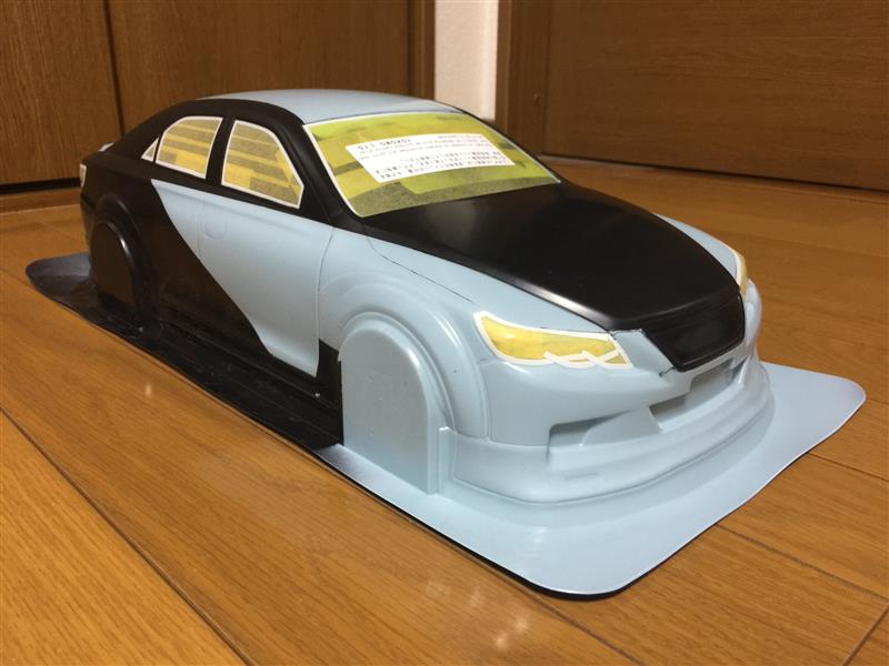 GRX130 Mark X ボディ製作 ② ボディ塗装（3／3）（その他 RCカー）by